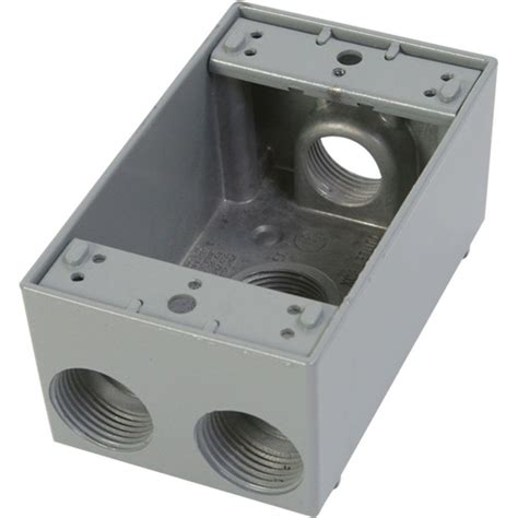 4 0 electrical box plastic|4 gang weatherproof outlet box.